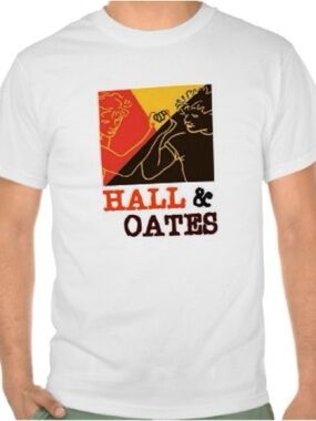 Hall and Oates    tshirt shirt Unisex 100 percent cotton brand new